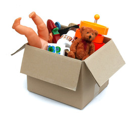 Caisse d'objets - Box of junks