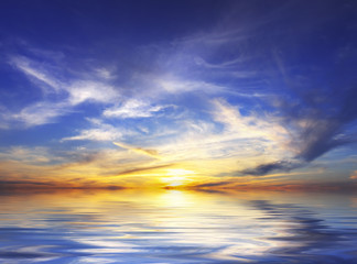 Wall Mural - sunset