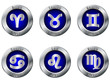 blue horoscope icon the first half