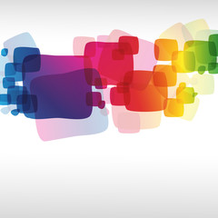 Poster - Abstract colorful background. Vector.