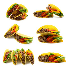 Canvas Print - tacos mix