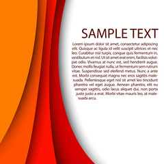 abstract red background with custom text copy space