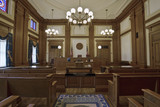 Fototapeta Tulipany - Historic Building Courtroom 3