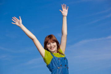 Wall Mural - Spring woman