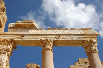 Fototapete - Ruines romaines, Libye
