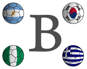 Grupo B Mundial Fútbol