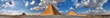 The three great Pyramids at Giza
