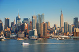 Fototapeta Nowy Jork - NEW YORK CITY WITH EMPIRE STATE BUILDING