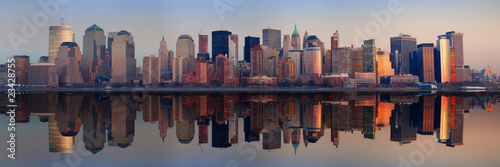 Obraz w ramie Manhattan Panorama, New York City