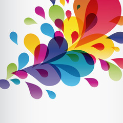 Wall Mural - eps10 colorful splash