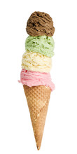 Four Scoops Of Ice Cream
