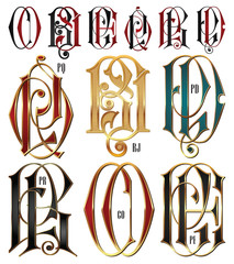 Wall Mural - letters for corporate identity and product design