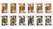 Playing Cards Jack Queen King With Ornaments