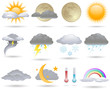 Icones de temperature