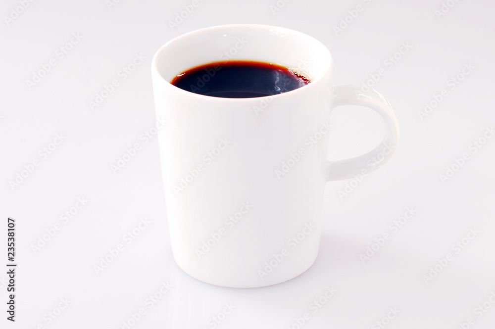 Ein Becher Kaffee Stock Photo