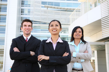 Poster - Diverse Attractive Business Team