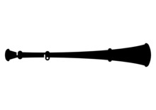 Vector de la imagen de la trompeta larga | Vectores de dominio público