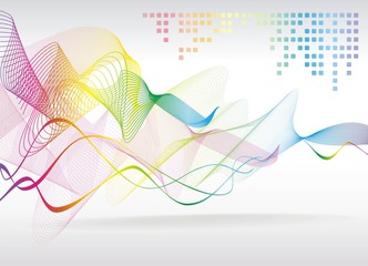 Wall Mural - Colorful abstract background.