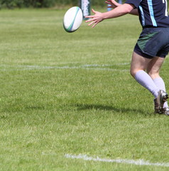 Canvas Print - rugby action