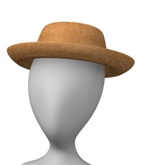 Sticker - summer hat