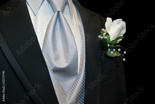 Schwarzer Tux Fototapete