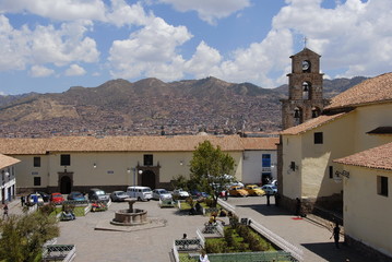 Plaza San Blas, Cuzco, Peru