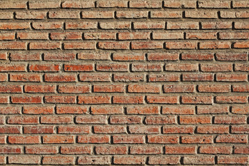 rote Backstein wand, red brick wall