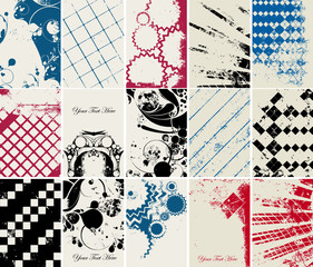 Poster - old background