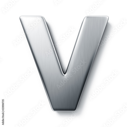 The letter V