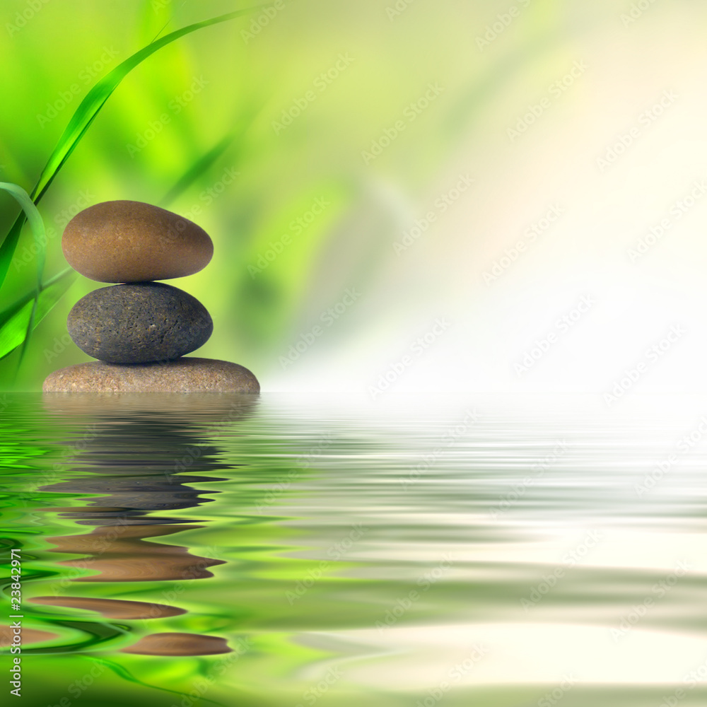 gladkie-kamienie-zen-nad-tafla-wody