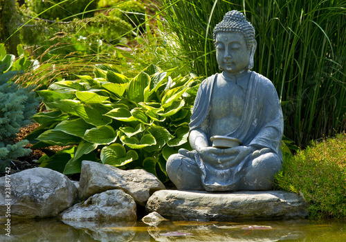 Naklejka na drzwi Japan Kultur Zen Buddismus
