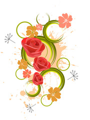 Poster - Florales Design