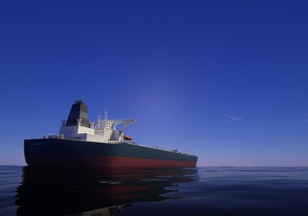 The cargo ship