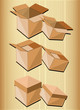 © patrylamantia - set of packaging boxes