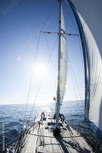 Fototapeta na wymiar Yacht