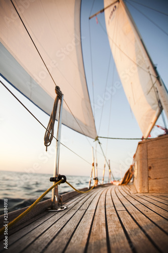 Naklejka - mata magnetyczna na lodówkę Baltic Sea on Sailing