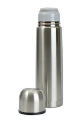 Wall Mural - Single metallic thermos