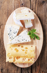 Sticker - variety of cheeses