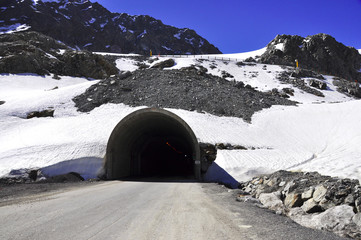 Wall Mural - Rosi-Mittermaier-Tunnel - Ötztal - Österreich