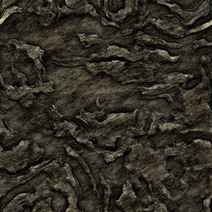 Wall Mural - Seamless dark rock texture