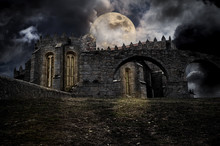Medieval Halloween Scenery