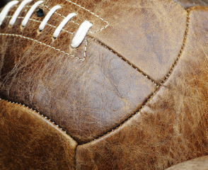 Leather football