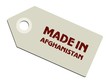 vector label Made in Afghanistan
