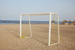 © Vadim Bukharin - Footballs gates on a beach.
