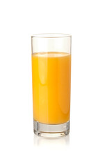 Orange Juice In Highball Glass