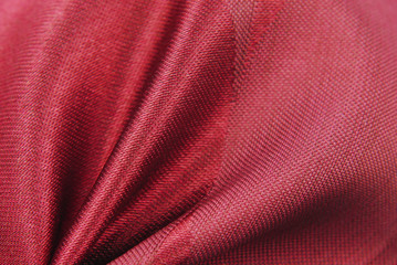 Sticker - red fabric texture