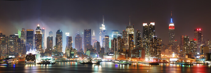 Poster - New York City Manhattan skyline panorama