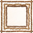 © BluedarkArt - Sfondo di Cuoio su Telaio-Leather on Frame Background-2-Vector