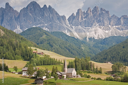 Nowoczesny obraz na płótnie St. Magdalena in Südtirol