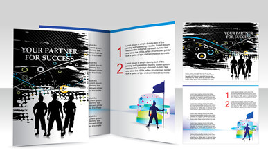 Wall Mural - brochures 1
